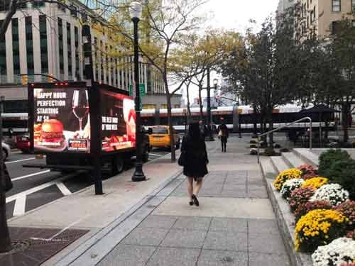 DC LED Truck Advertising